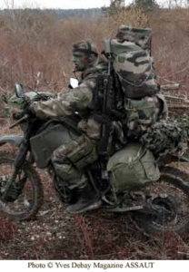 Motard du 1er Escadron