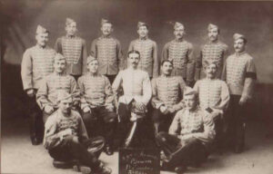3e peloton du 1e escadron du 2e Régiment de Hussards (classe 1899)