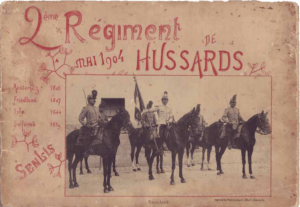 Album photos du 2e Régiment de Hussards en 1904
