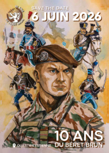 Affiche 10 ans du béret brun